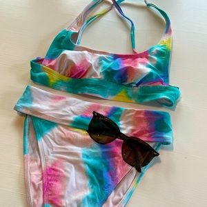 NWOT Women’s M/S Tie-Dye Bikini